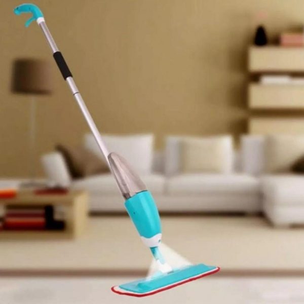 Healthy Spray Mop | Easy Floor Cleaning with Refill Bottle & Vacuum Option