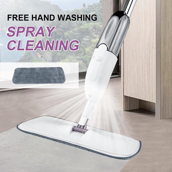 Microfiber Spray Mop | 360° Spin Mop for Wet & Dry Floor Cleaning(Import Quality)