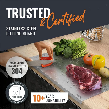 Stainless Steel Cutting Board | Durable, Hygienic & Easy to Clean(IMPORTED)