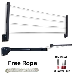 Clothes Drying Stand with (Free Rope)